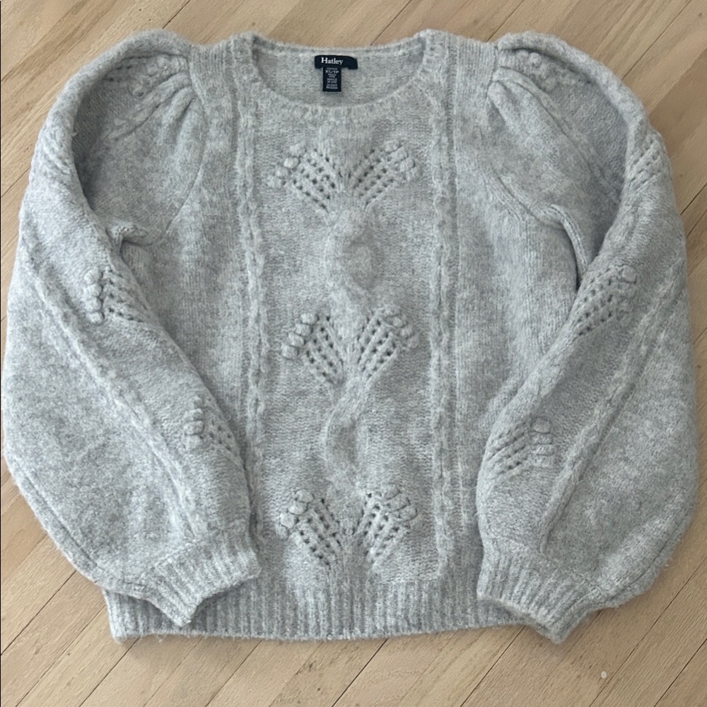 Hatley Light Gray Women's Sweater